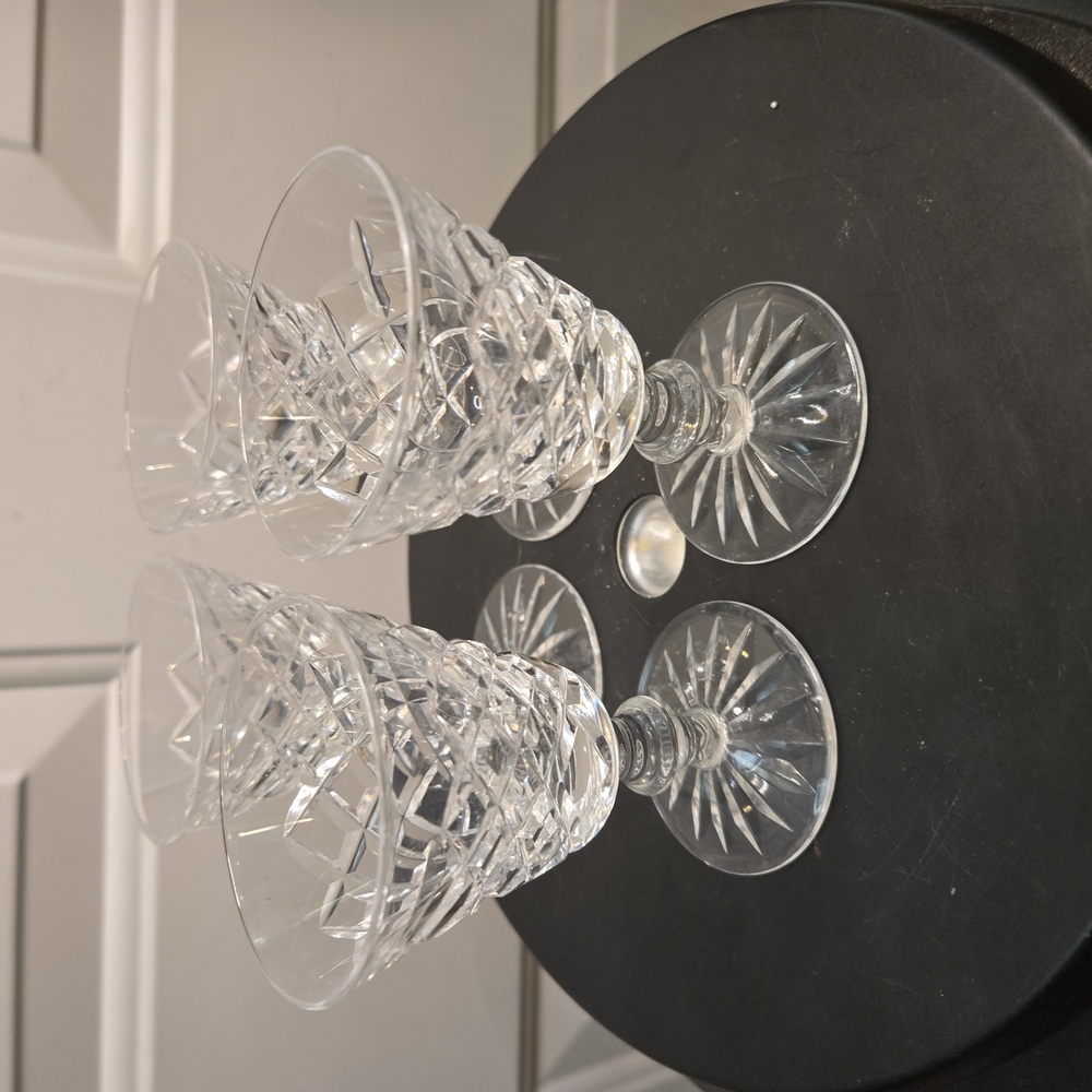 Sherry Glass Adare Waterford Crystal Wine Glass Set Of 4 - Picture 2 of 11